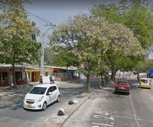 En este sector de la Avenida del Río se dio la masacre.