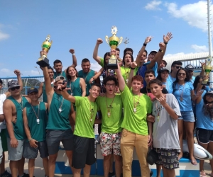 El Nacional Sub-21 de Rugby Subacuático se realizó en el Complejo Acuático.