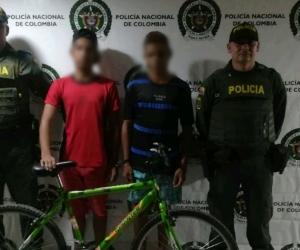 Policía Capturados en Ciénaga.