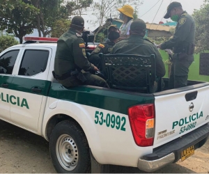 Recorrido de la Policía del Magdalena