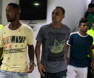 Andrés Felipe García Socarrás, alias ‘Pipe Bareta’; Luis Rodríguez Tovar, alias 'Luchito' y Jaider Lozano Jaramillo.