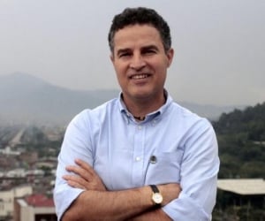 Aníbal Gaviria, gobernador de Antioquia.
