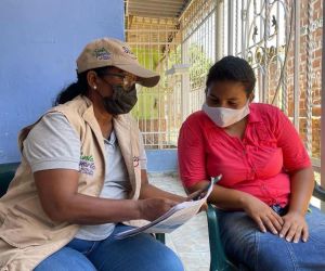 Funcionarios del Sisbén.
