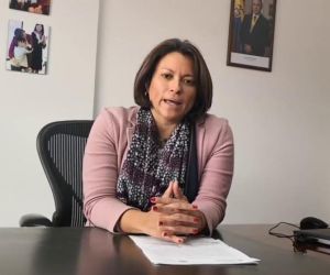 Natasha Avendaño, superintendente de Servicios Públicos.