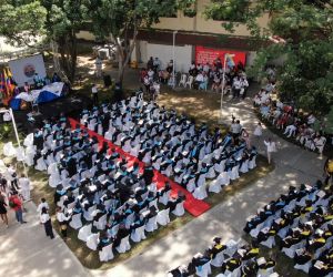 Ceremonia de graduación.