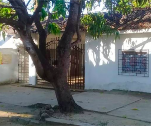 Hospital local de Santa Catalina, en Bolívar.