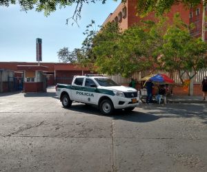 La Policía investiga las causas de este atentado a bala. 