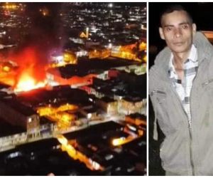 Sebastián Quintero, estudiante asesinado, al parecer, por una granada aturdidora.