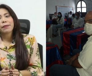 El alcalde dijo que la secretaria de Salud del Magdalena le está faltando el respeto a los familiares de las víctimas. 