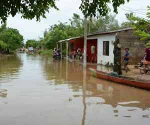 Inundaciones en Sucre.