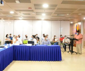 El evento contó con la participación presencial y virtual de las diferentes entidades gubernamentales.