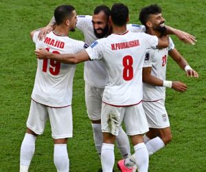 Irán lo ganó en tiempo agregado. 