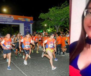 Mujer que perdió la vida en la maratón.