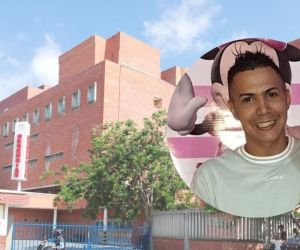 Herido por una bala perdida.