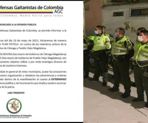 Llevan a cabo las investigaciones correspondientes para tomar las acciones en contra de las personas que están realizando la circulación de esta información.