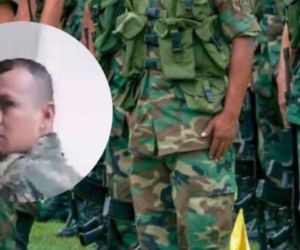 Soldado involucrado en la agresión.