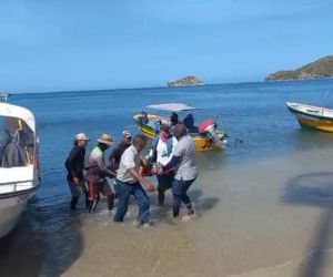 Turista rescatado en Playa Blanca