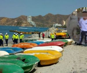  Yoiser Troncoso Fernández y bicicletas marinas.