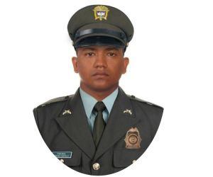 Patrullero Fredy Joaquín Cantillo Sánchez.