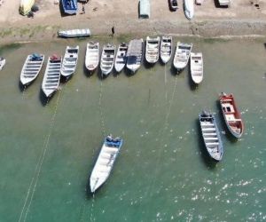 Embarcaciones prestadoras de servicios turísticos en Santa Marta.