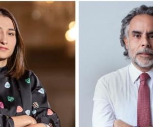 Laura Sarabia y Armando Benedetti.