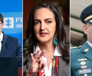 Fiscal Barbosa, María Fernanda Cabal y Eduardo Zapateiro