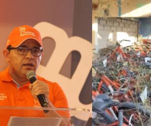 Bicicletas entregadas permanecen abandonadas hace siete años.