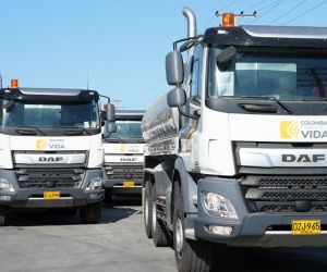 80 carrotanques que estaban bajo custodia en La Guajira y ya empiezan a ser trasladados.
