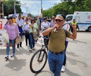 Marcha pacífica. 