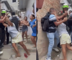 Así fue el enfrentamiento en Colinas del Pando con la Policía por defender a un fletero