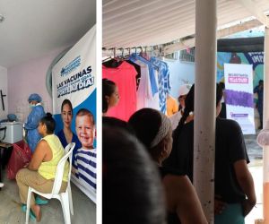 Jornada de vacunación en la Cárcel Rodrigo de Bastidas