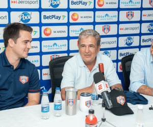Jorge Luis Pinto fue presentado oficialmente como técnico del Unión Magdalena