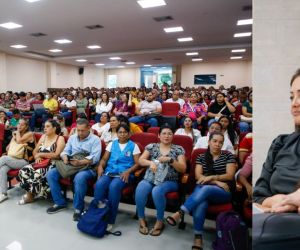 El encuentro tuvo lugar en el auditorio de Cooedumag