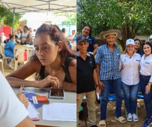 Atención en la vereda Marquetalia.