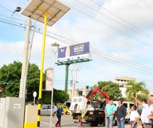 Semáforos en Santa Marta