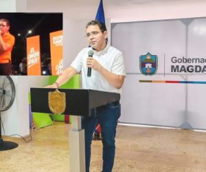 Gobernador del Magdalena, Rafael Martínez.