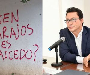 Graffitis que aparecieron en todo el país.
