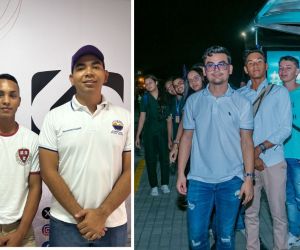 Deiber Romo y Ricardo Olivero, líderes estudiantiles de Unimagdalena