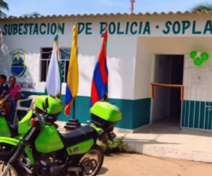 Subestación de Policía del corregimiento de Soplador,