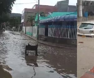 Lluvias en Gaira.