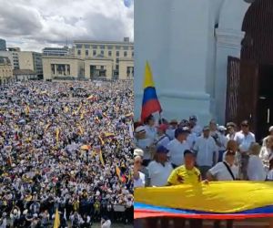 MARCHAS EN SANTA MARTA Y BOGOTÁ