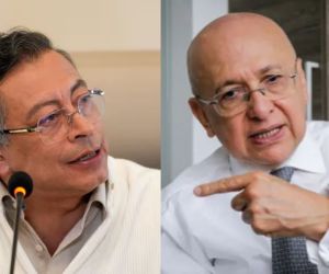 Gustavo Petro y Eduardo Montealegre.