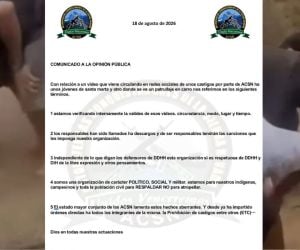 Tomado de redes: autodefensas Pronunciamiento