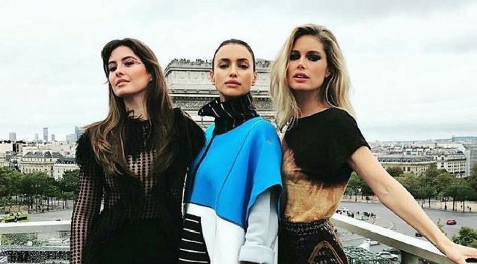 La samaria Taliana Vargas desfiló junto a Irina Shayk y Jane Fonda las tendencias de maquillaje.