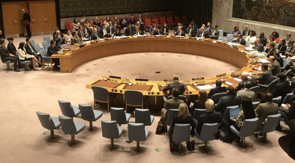 El Consejo de Seguridad de la ONU.