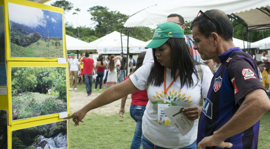 Los líderes exhibieron orgullosos los sitios turísticos que engalanan los corregimientos de Santa Marta.