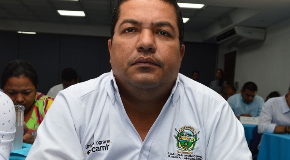 José Díaz Marchena, alcalde de Salamina. 