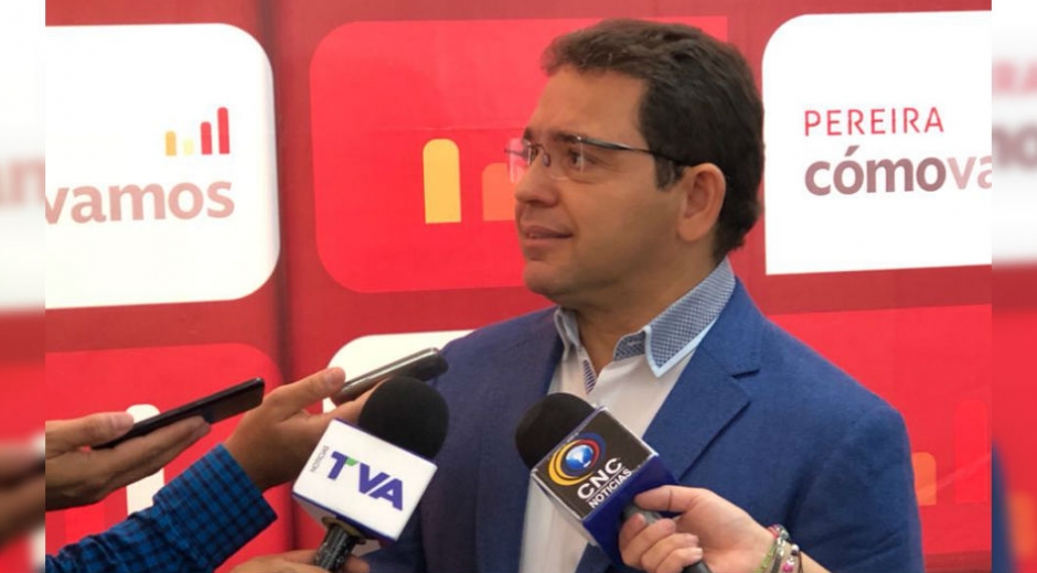 Rafael Martínez en la.Red de Ciudades Cómo Vamos, revelada este miércoles en Pereira-