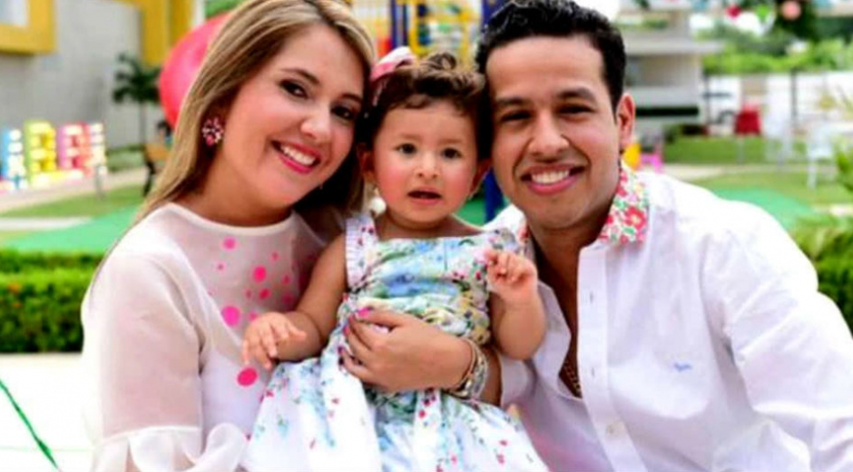 Martín Elías y familia. 