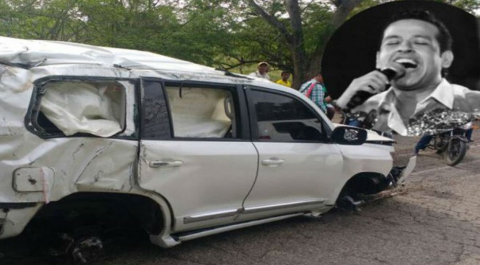 Estado del carro en el que viajaba Martín Elías